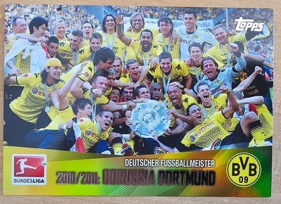 Topps Bundesliga Chrome 15/16 - Deutscher Fussballmeister 2010/11 Bor. Dortmund