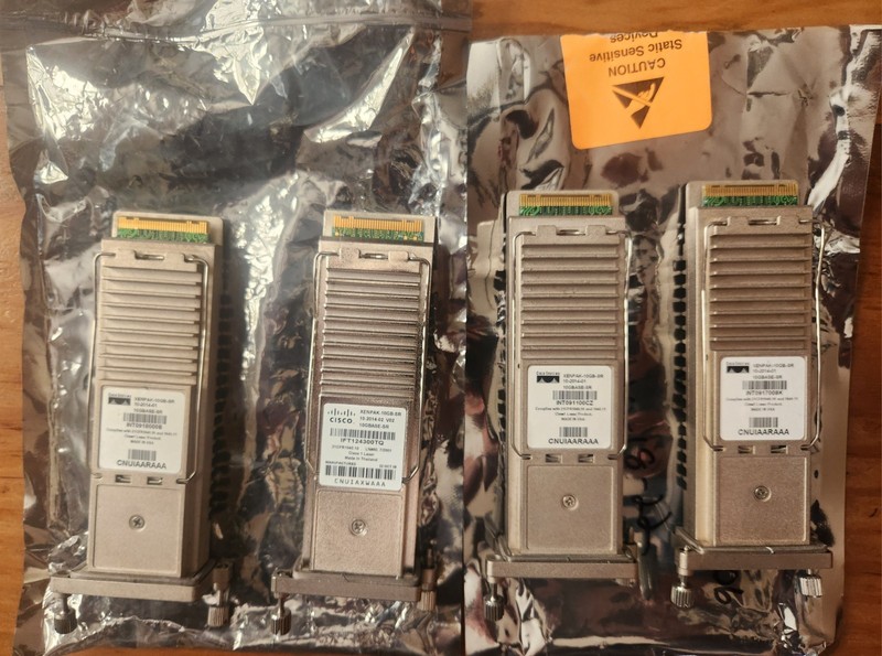 Cisco Xenpak-10GB-SR Genuine LOT of 4
