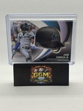 2022 Topps Commemorative Batting Helmet Relics Jazz Chisholm Jr.