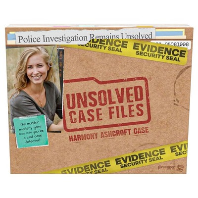 Unsolved Schutzhülle Dateien Ashcroft, Harmonie - Cold Murder Mystery Spiel