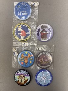 Anchorage Alaska Fur Rondy Pin’s, Lot Of 7