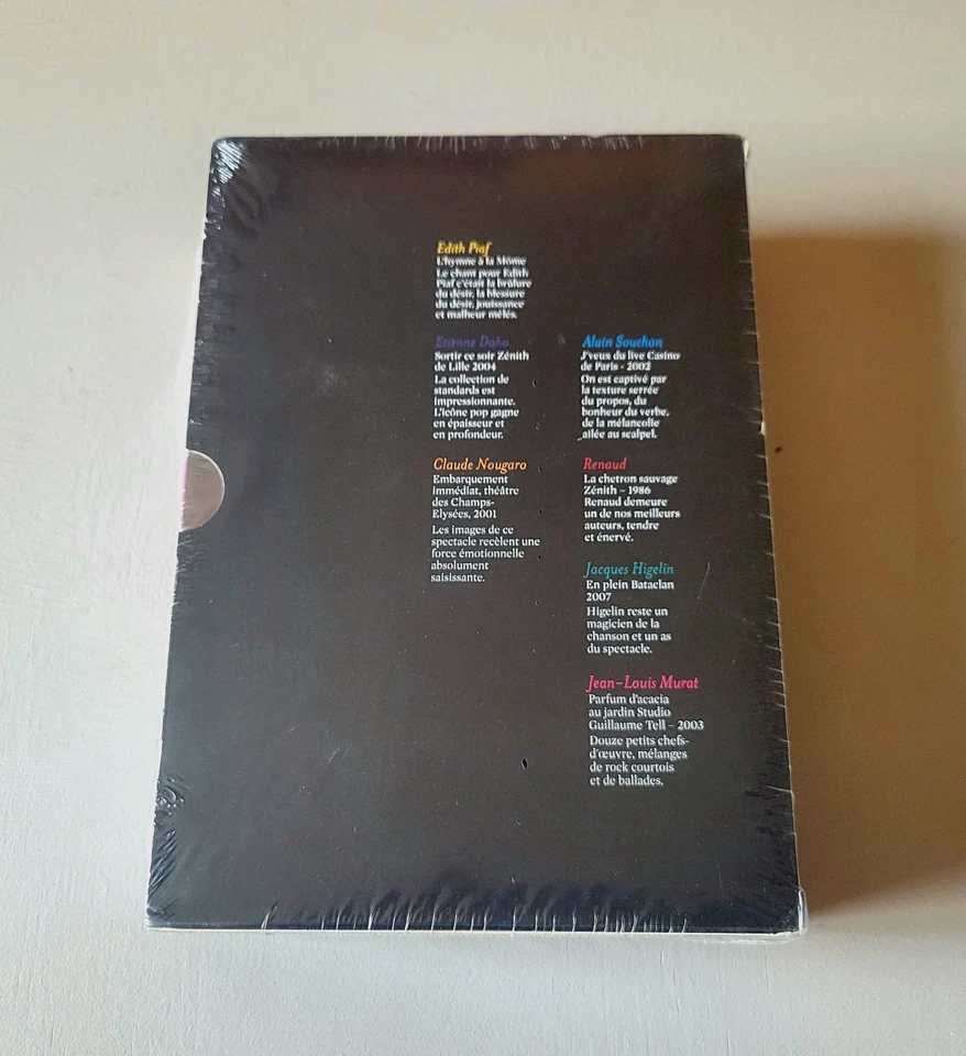 Renaud Rare Coffret Télérama Émi Music 7 DVD 2008 - Photo 2/4