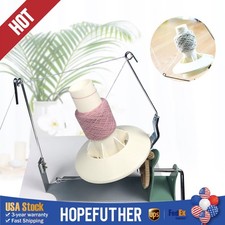 Hand Operated Large Yarn Ball Winder Jumbo Nylon Fiber/Wool/String Ball Winder 