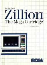 Zillion - Sega Master System Game Only
