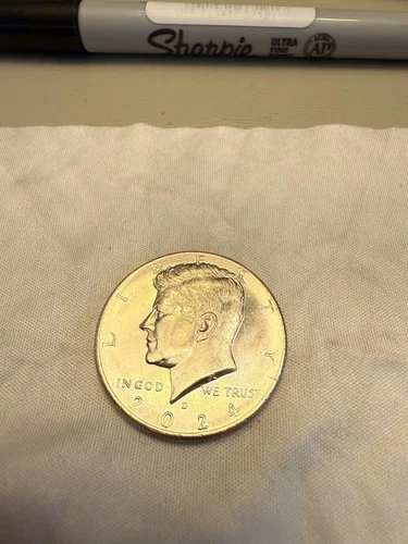 2024-D Kennedy Half Dollar — photo from the most recent tracked eBay sale