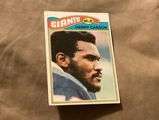 1977 Topps Harry Carson #146 Rookie Card RC New York Giants HOF * EX+ - Lite Cor. rookie card picture