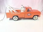 Vintage TONKA Pressed Steel ORANGE AA Tow Truck / Wrecker