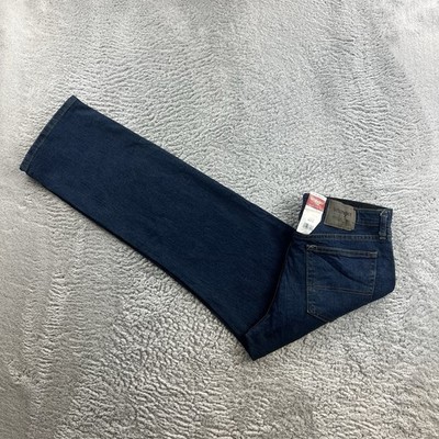 Vintage Wrangler Herren Jeans Hose W32 L30 Blau Denim Regular Fit Straight retro