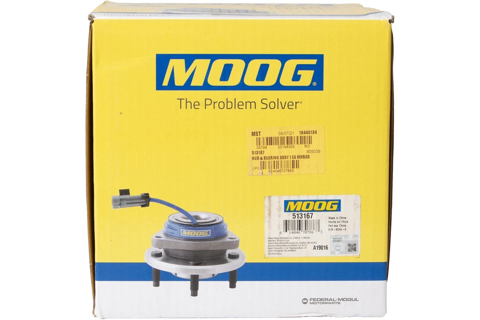 Conjunto de cojinete de cubo de rueda delantera Moog para Ford Thunderbird modelo 513167 2002-05 Foto 4 de 4