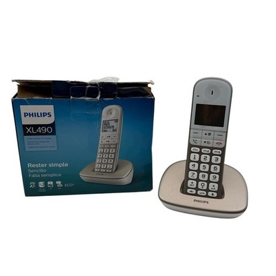 Philips XL4901S/23 Schnurloses Festnetztelefon, 4,9 cm (1,9 Zoll) Display,