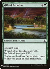 NM Gift of Paradise, MTG, The List, Magic the Gathering, 167