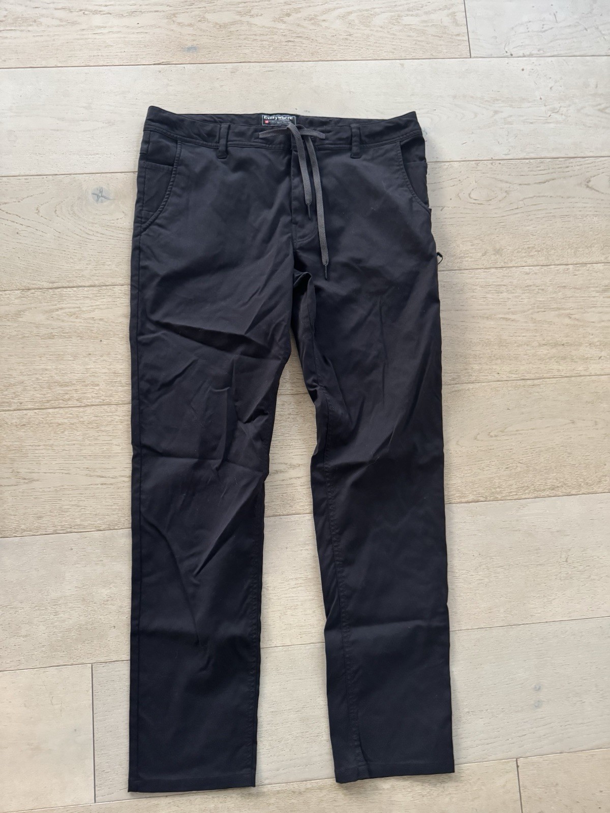 686  Black Everywhere  Performance Double Knit Sl… - image 2