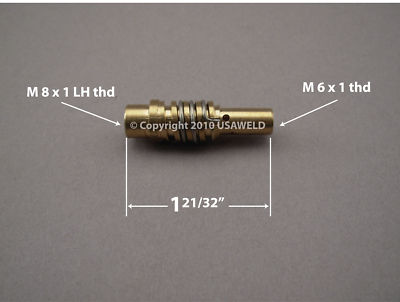 HTP Mig Welding Gun Gas Diffuser compatible with Lincoln Handy Mig Welder