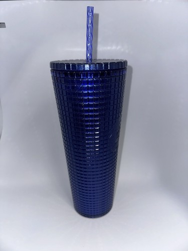 Starbucks - 24 oz Cobalt Blue Cold Cup Tumbler - New