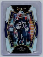 2021 Panini Select #124 J.C. Jackson Patriots Silver Prizm Die Cut