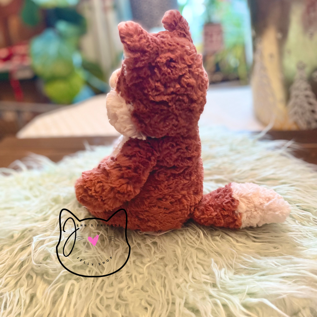 AUTHENTIC Jellycat MORTIMER FOX New BNWT RETIRED Soft Plush Toy