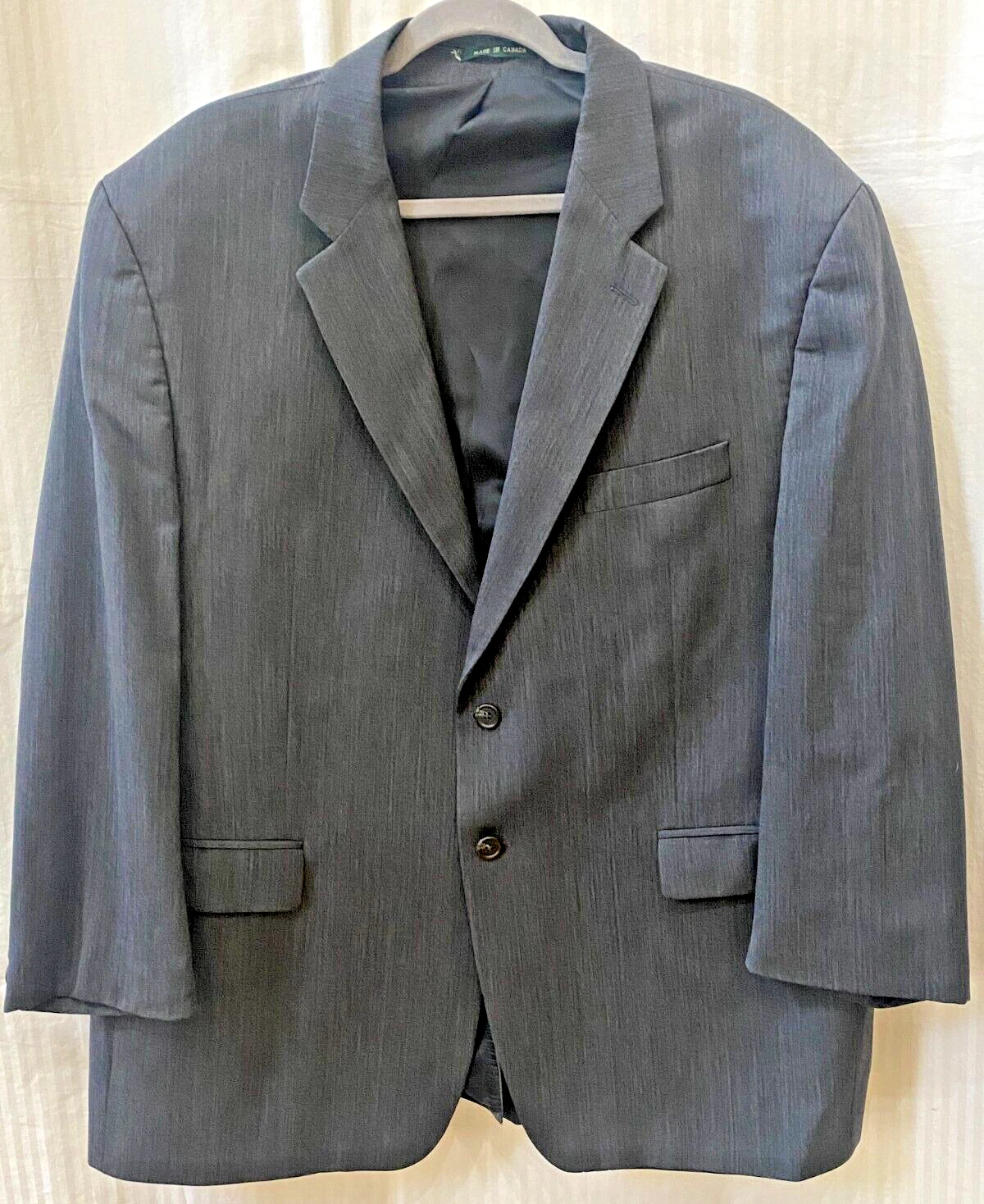 Lauren Ralph Lauren Blazer Jacket Men's Heather Black Classic Notch Lapel Formal
Opens in a new wind