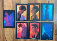 GOT7 Spinning Top 7 postcard set Jay B Jackson Jinyoung BamBam Yugyeom Youngjae