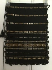 VINTAGE Romanian ethnic SET of "young adult" apron(s) from Transylvania area  