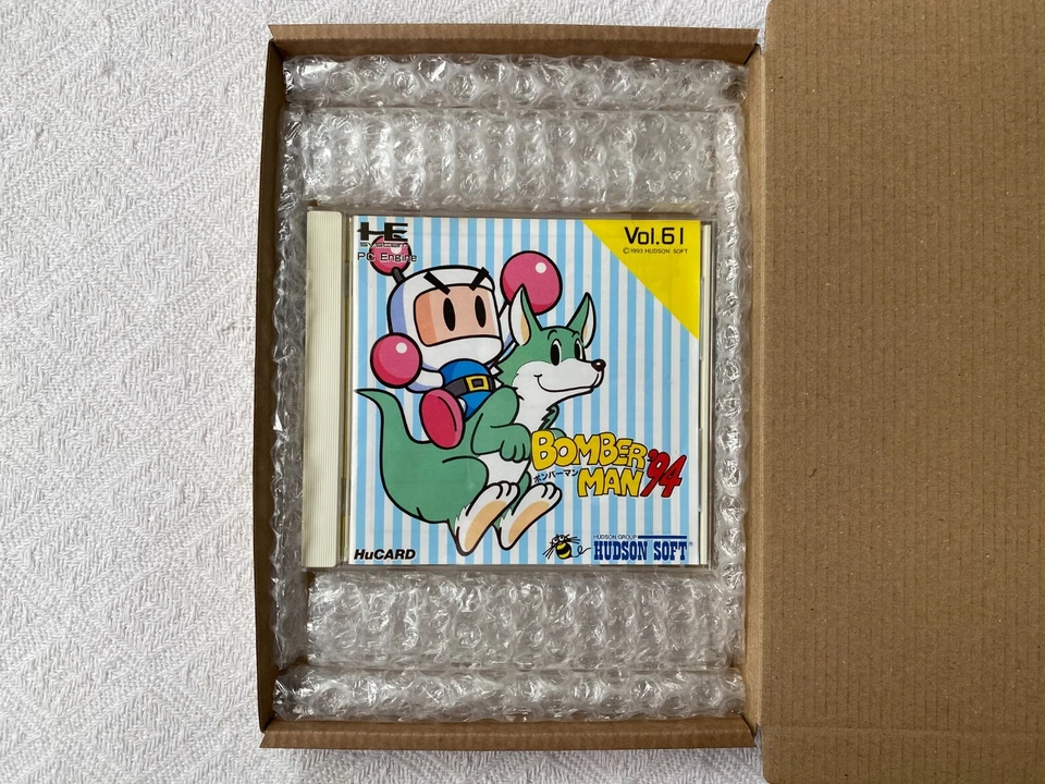 Bomberman 94 PC Engine - HuCard VGC CIB - High Quality Packing - Tracked - Image 2 of 4