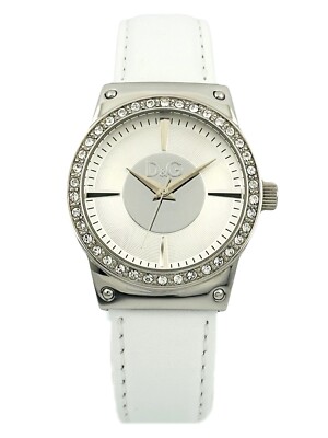 D&G Dolce & Gabbana Women's DW0526 Sundance Mirror Dial White