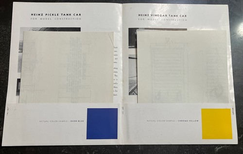 1941 Heinz Model Railroad Car Construction Plans w Blueprints Trains - Picture 11 of 11