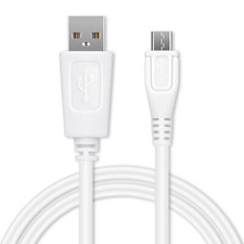  Tablet Charging Cable for Sony PRS-350 PRS-650 PRS-T3 PRS-T1 PRS-T2 White