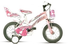 BICI MONTANA 1112F LITTLE TEDDY BICICLETTA 12'' BAMBINA ACCIAIO 1 VELOCITA'