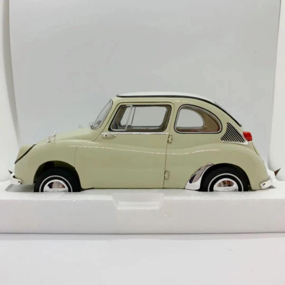 EBBRO 1/12 Scale 1963 SUBARU 360 Ivory w/Original Box - Image 2 of 4