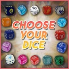 Konami Official Yugioh Choose Your Dice Dark Magician Kaiba Blue Eyes Synchron