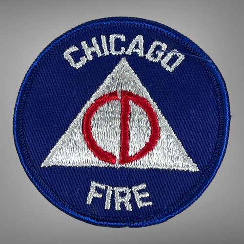 Chicago Fire CD Vintage Embroidered Sew On Patch