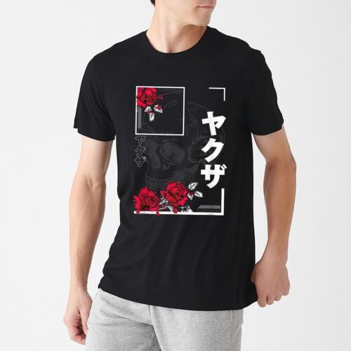 Retro Skull Japan Vintage T Shirt Men Fashion 2023 Women T Shirt Short Sleeve - Picture 3 of 9