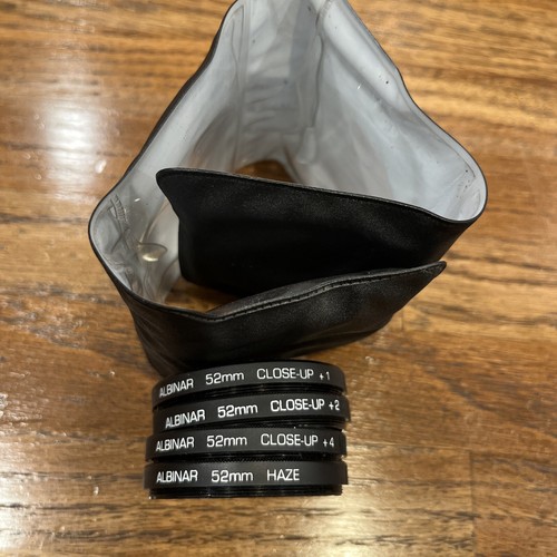 Albinar 52mm Close Up +1+2+4 And Haze Lens