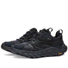 New Wmns Hoka One One Anacapa Low Gore-Tex Black Hiking Shoes 1119373-BBLC 6.5