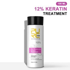 Pure Keratin 12 Percent Treatment Hair Repair Smooth Frizz-Free Silk Shine Boost