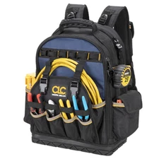 CLC Work Gear Custom Leathercraft PB1133 38 Pocket Molded Base Tool Backpack Bag