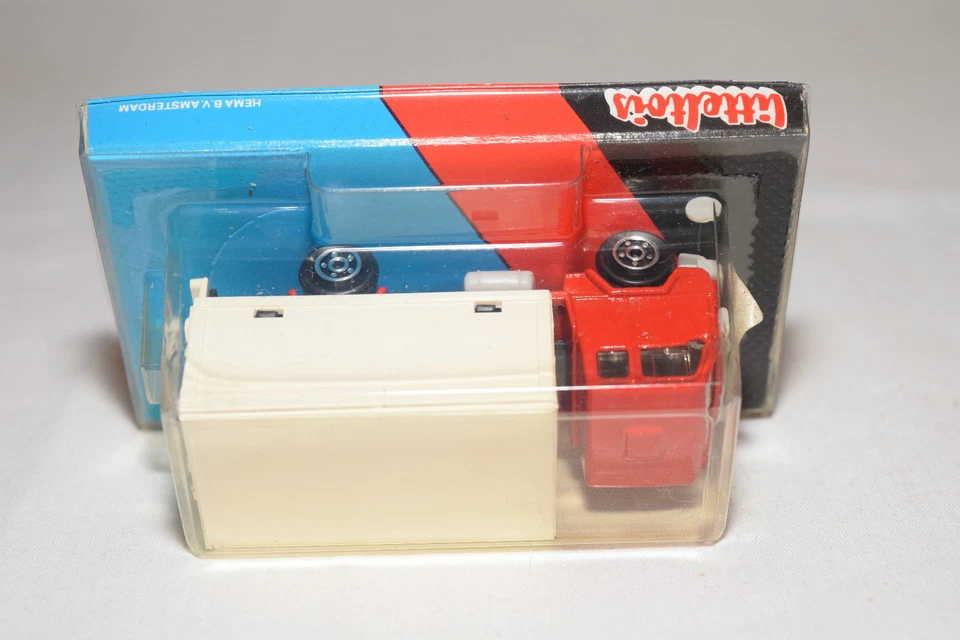 CAMIÓN VOLVO LITTELTOIS NOREV F88 F89 ROJO BLANCO COMO NUEVO EN CAJA RARO RARO Foto 3 de 4