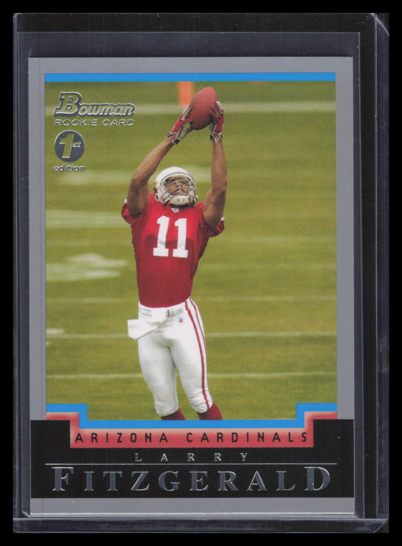 2004 Bowman First Edition 125 Larry Fitzgerald Rookie