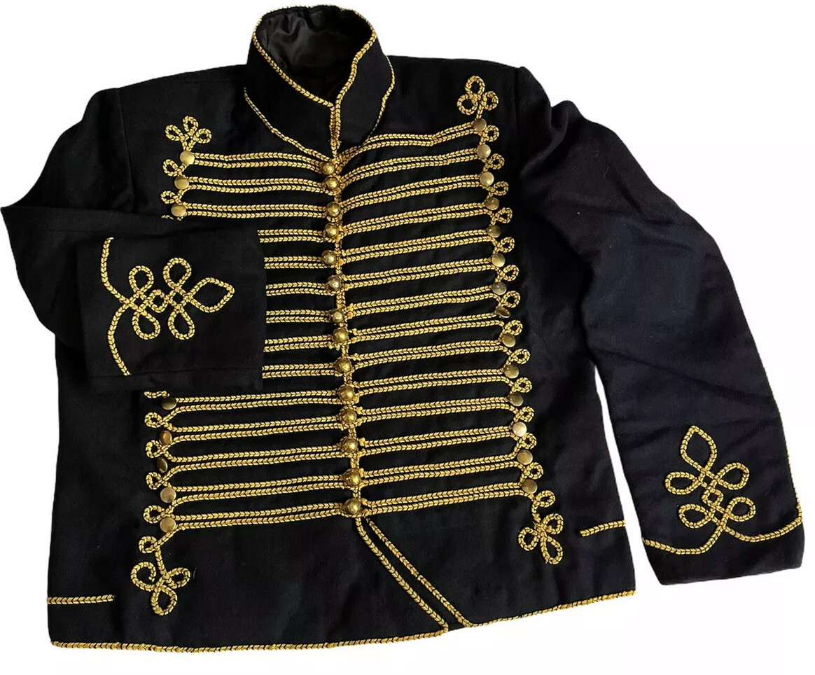 Hussar Dolman 1814 Uniformed tunic coat size 38 eBay