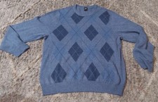 VINTAGE 90s Dockers Diamond Crewneck Sweater Size Extra Large XL Mens