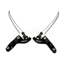 TEKTRO Single Speed/Road Bicycle Brake Lever Pair FL750 22.2mm Black/Silver