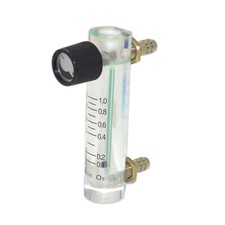 Oxygen Air Flow Meter W/ Control Valve 0.1-1LPM 0.1Mpa For Measure Gas Flow Rate