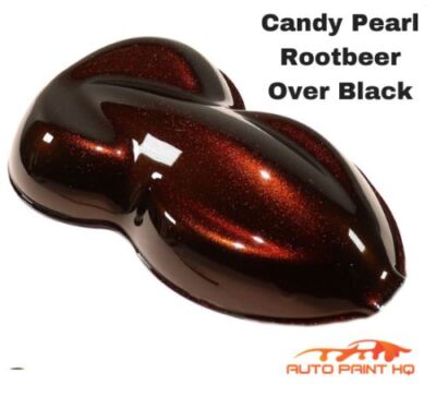 Candy Pearl Rootbeer Quart with Reducer (Candy Midcoat Only) Car Auto Paint Kit