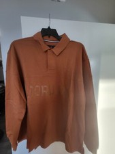 Jordan Essentials Men's Long-Sleeve Rugby Top Size XL FV7261-228 Loose Fit