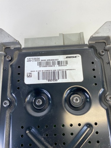2007 07 Saab 9-3 93 2.0L Radio Stereo Audio Sound Amplifier AMP 12772030 OEM - Imagen 9 de 11
