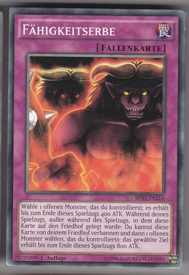 YU-GI-OH Fähigkeitserbe Common BP03-DE214