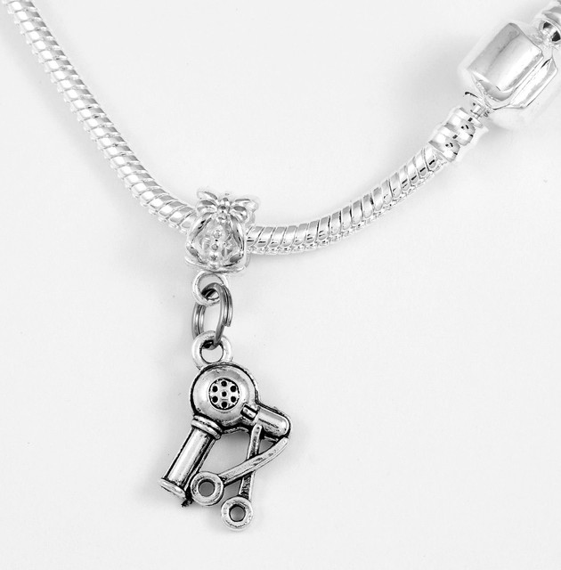 Hairdresser Necklace Hair Stylist Gift Best Jewelry Present Blow