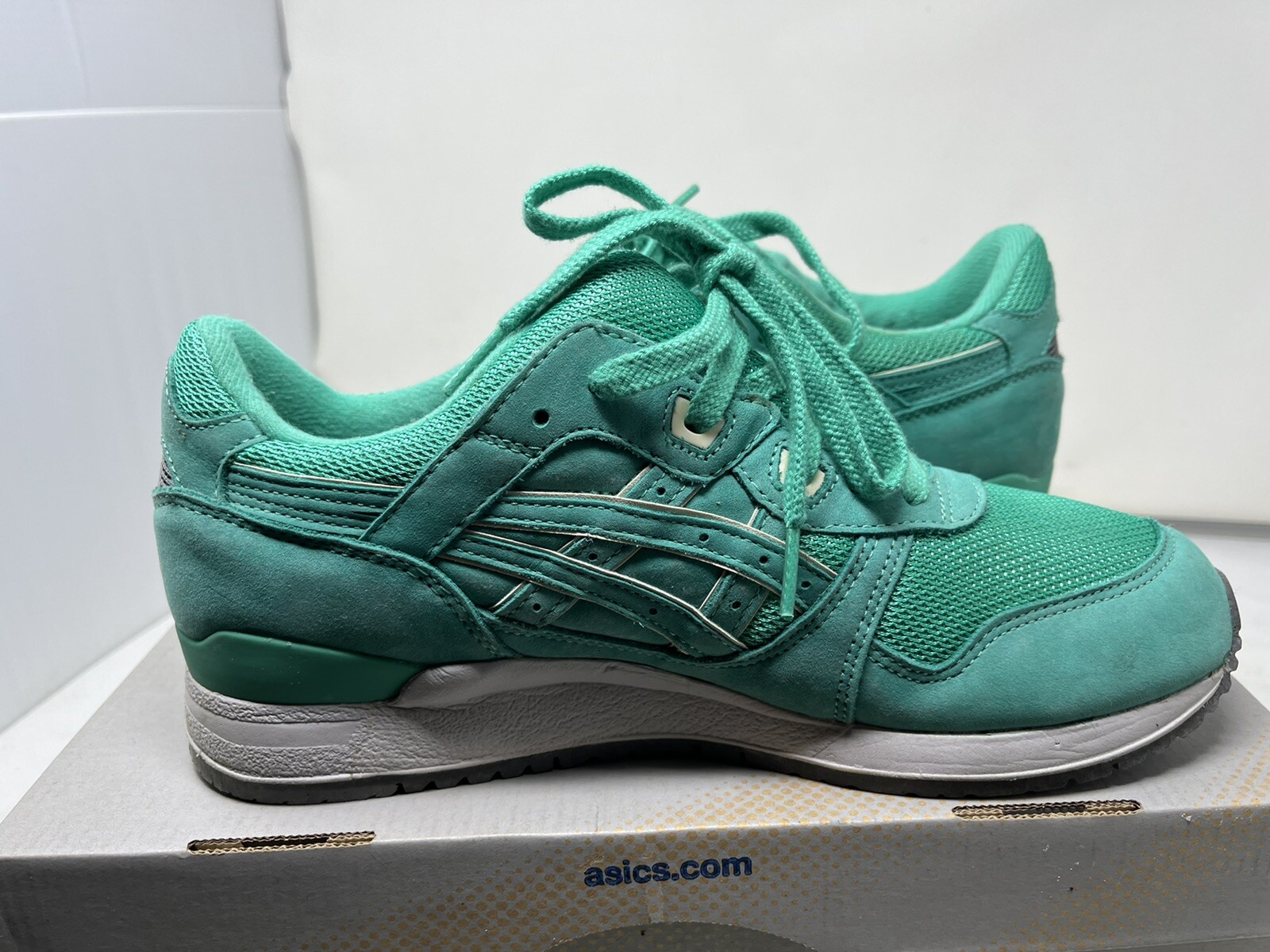 Voorverkoop Markeer Zuinig Asics x Ronnie Fieg x David Z Kith Gel-Lyte III Mint Leaf Size 9 | eBay