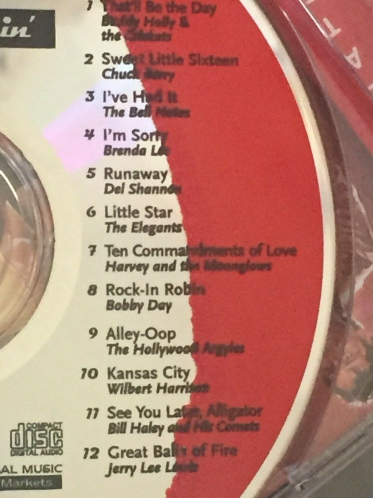 Time Life Rock N' Roll Era Greatest Hits Set 3 CD Disc 36 Songs Rockin