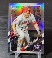 Mike Trout 2021 Topps Chrome Update Baseball #ASG-1 All Star Game Refractor